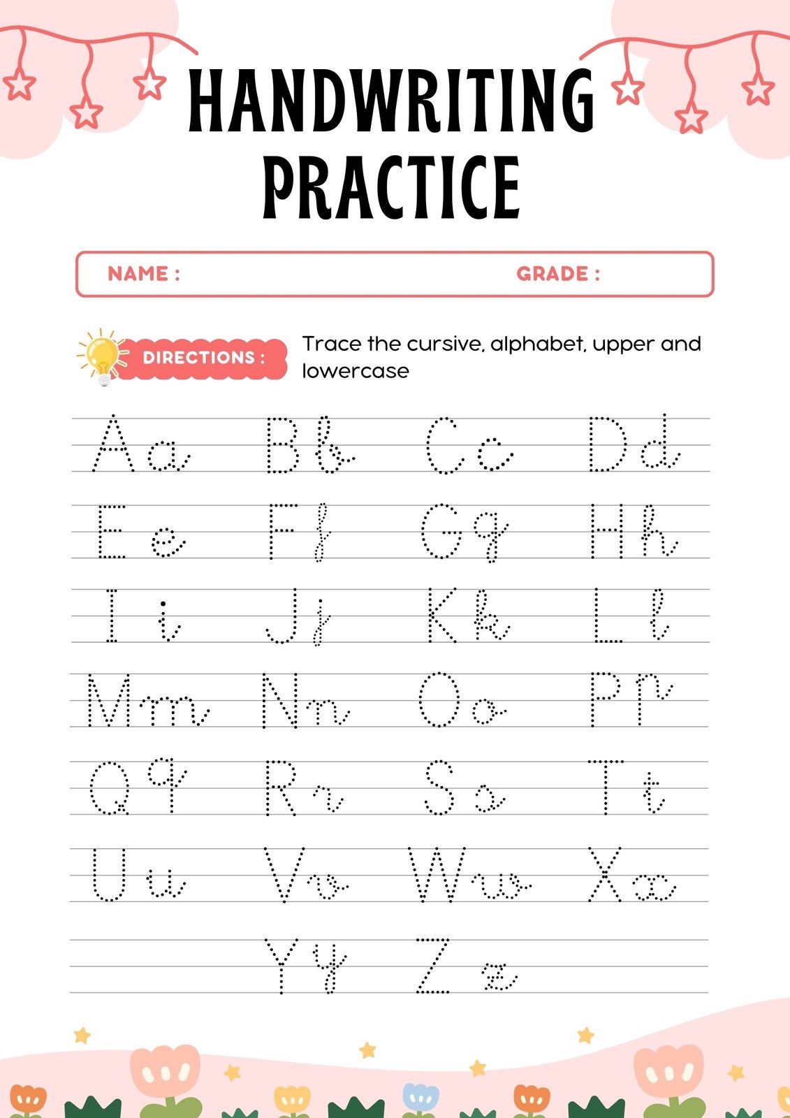 Page 3 Customize 1 165 Alphabet Worksheet Templates Online Canva