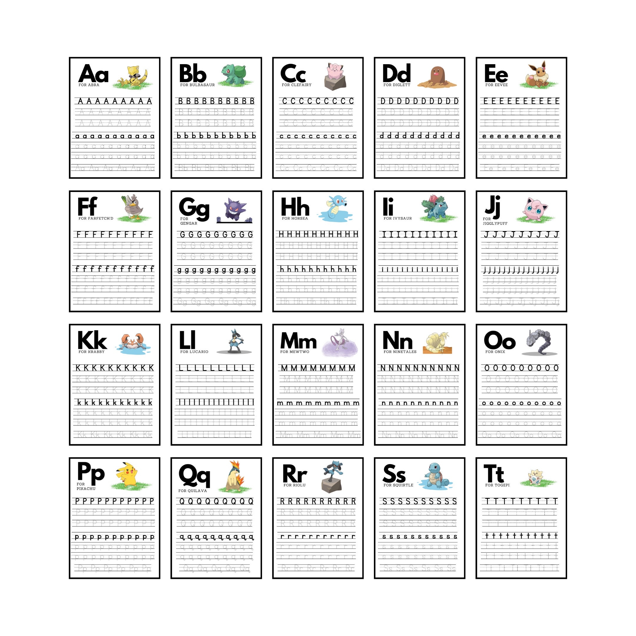 Pokemon Preschool Alphabet Worksheets Pokemon Preschool Worksheets Letter Practice Printable Letter Worksheets Homeschool Etsy Pokemon Preschool Alphabet Worksheets Pokemon Preschool Worksheets Letter Practice Printable Letter Worksheets Homeschool Etsy