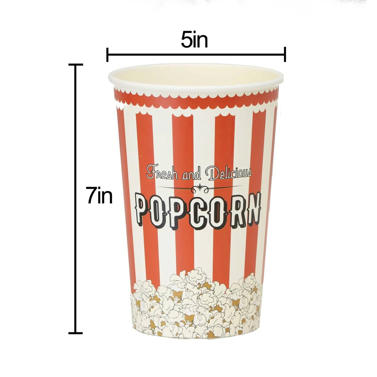 Popcorn Buckets 46 Oz Pack Of 100