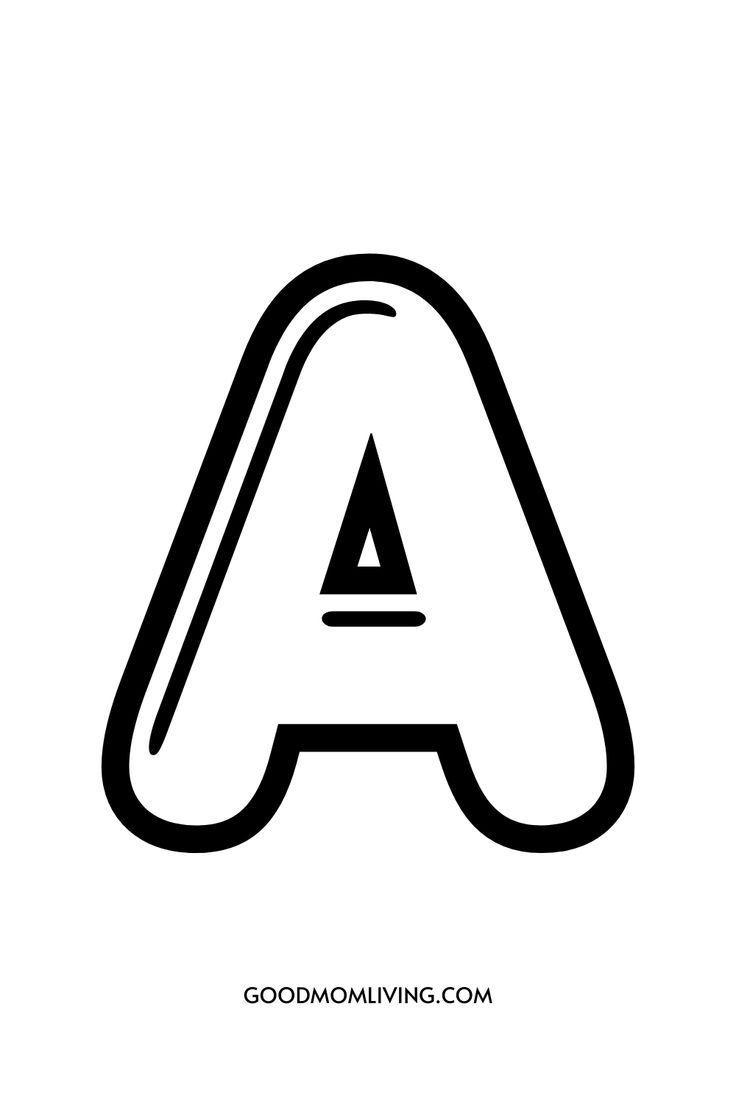 Printable Bubble Letter A Bubble Letters Alphabet