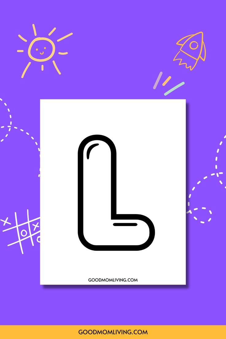 Printable Bubble Letter L Bubble Letters Alphabet