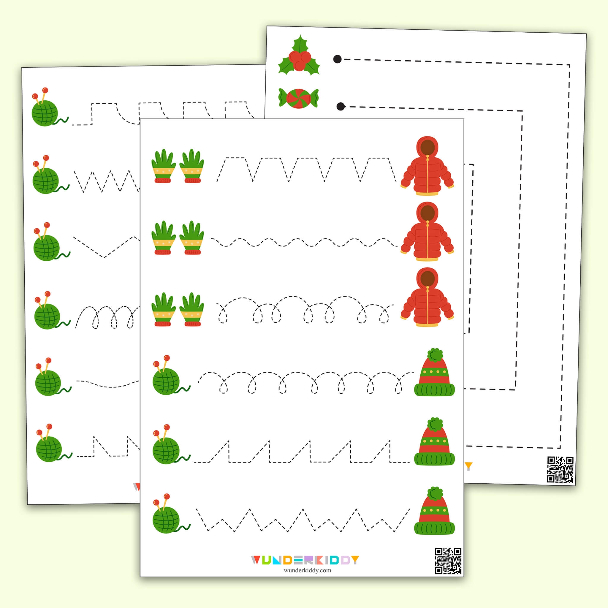Printable Christmas Writing Practice Worksheets