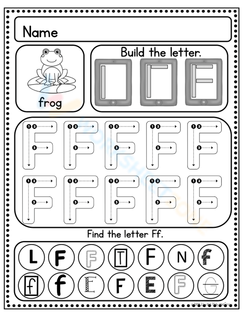 handwriting without tears free worksheets