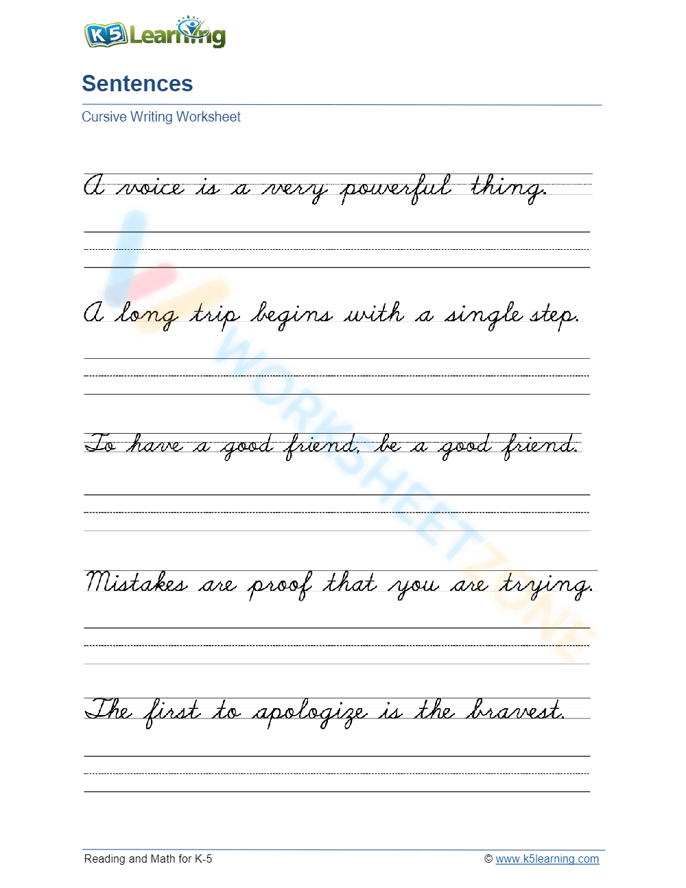 Printable Sentences Worksheets Printable Sentences Worksheets
