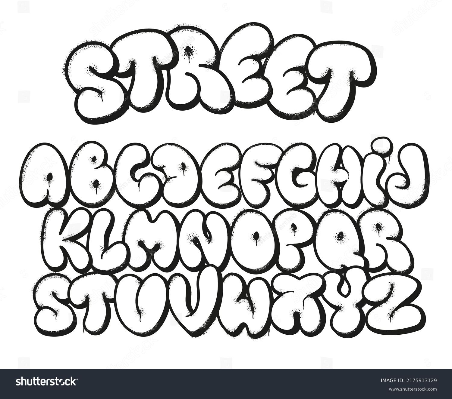 Spray Letters Over 66 384 Royalty Free Licensable Stock Illustrations Drawings Shutterstock
