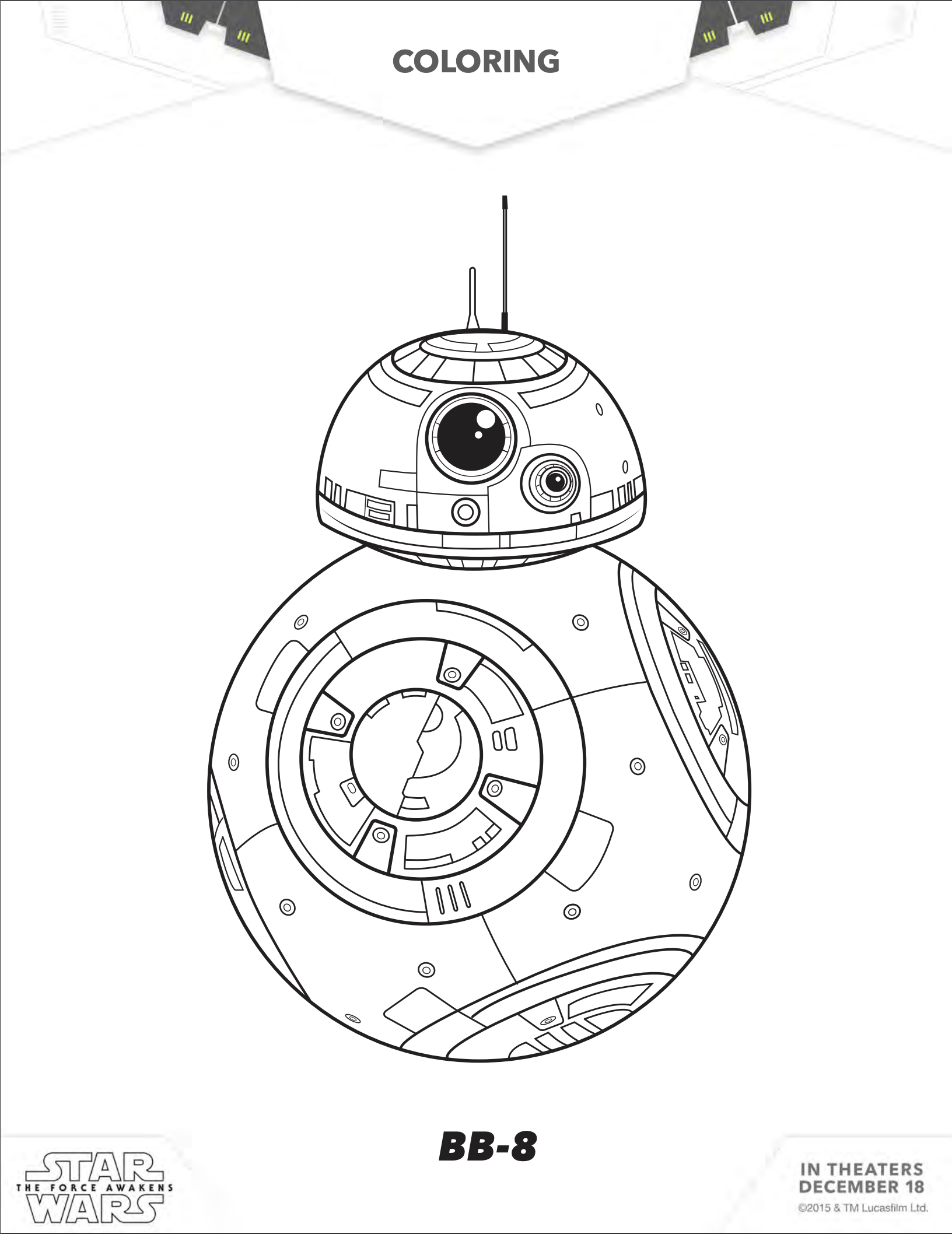 Star Wars Free Printables