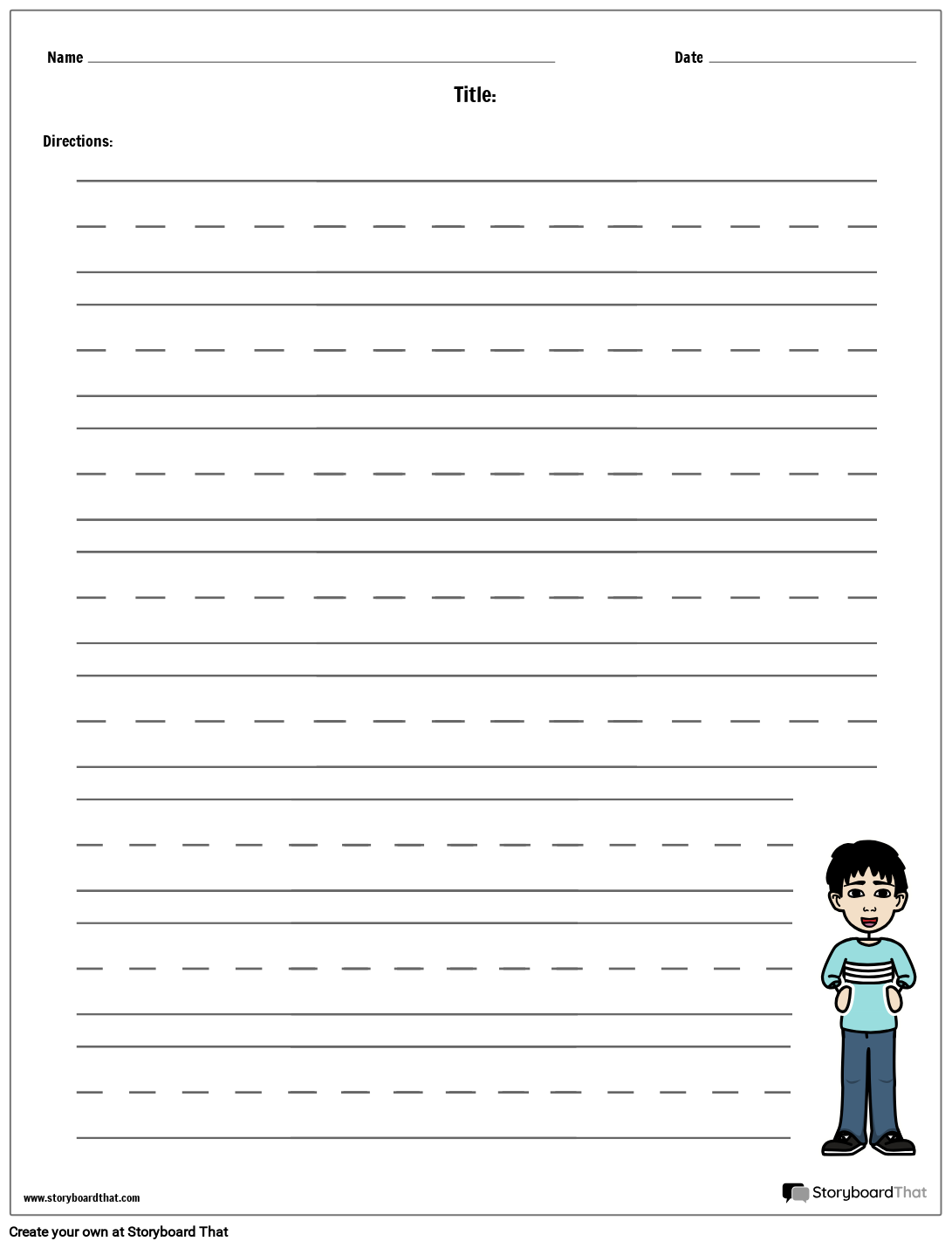 create handwriting worksheets printable