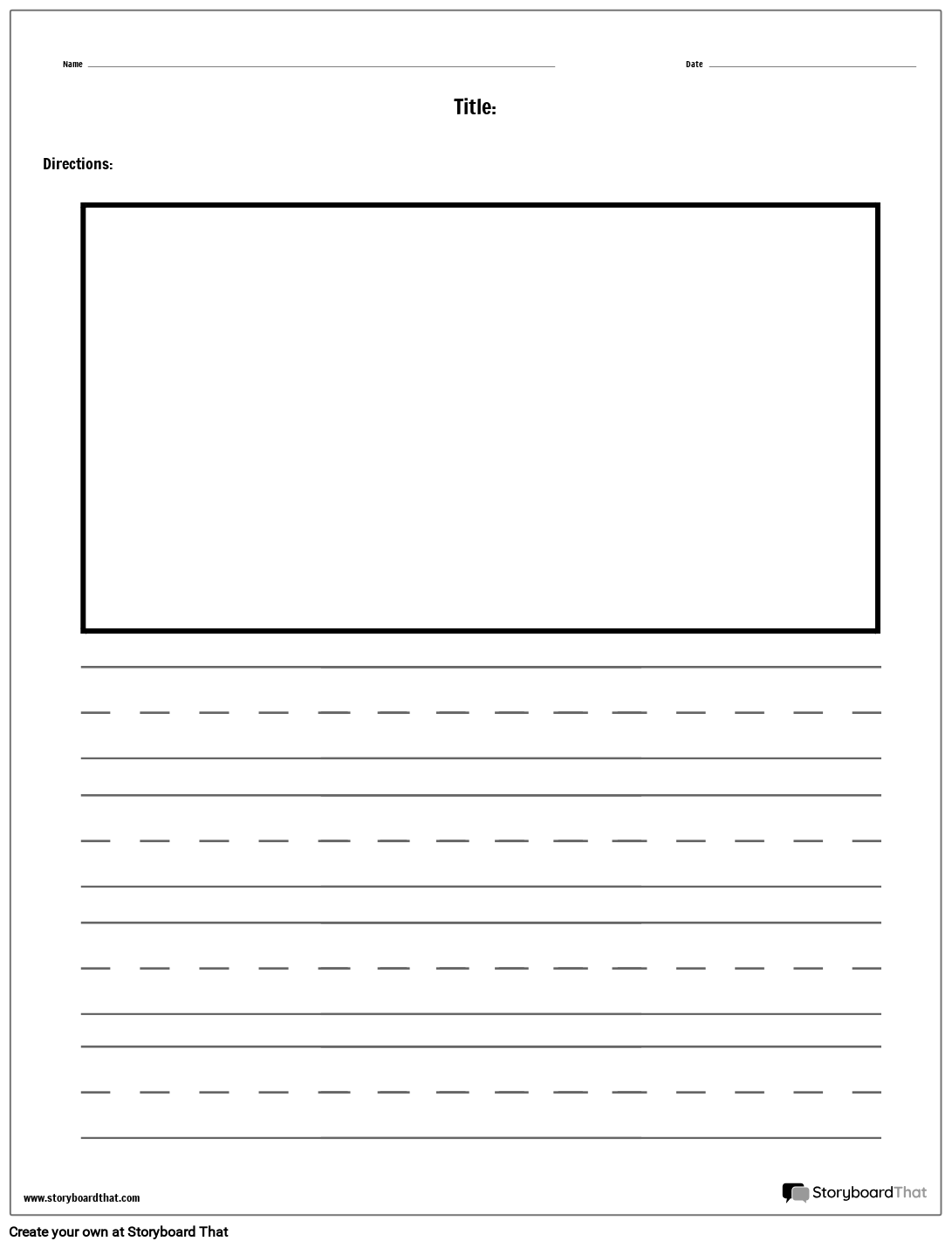 handwriting worksheet maker