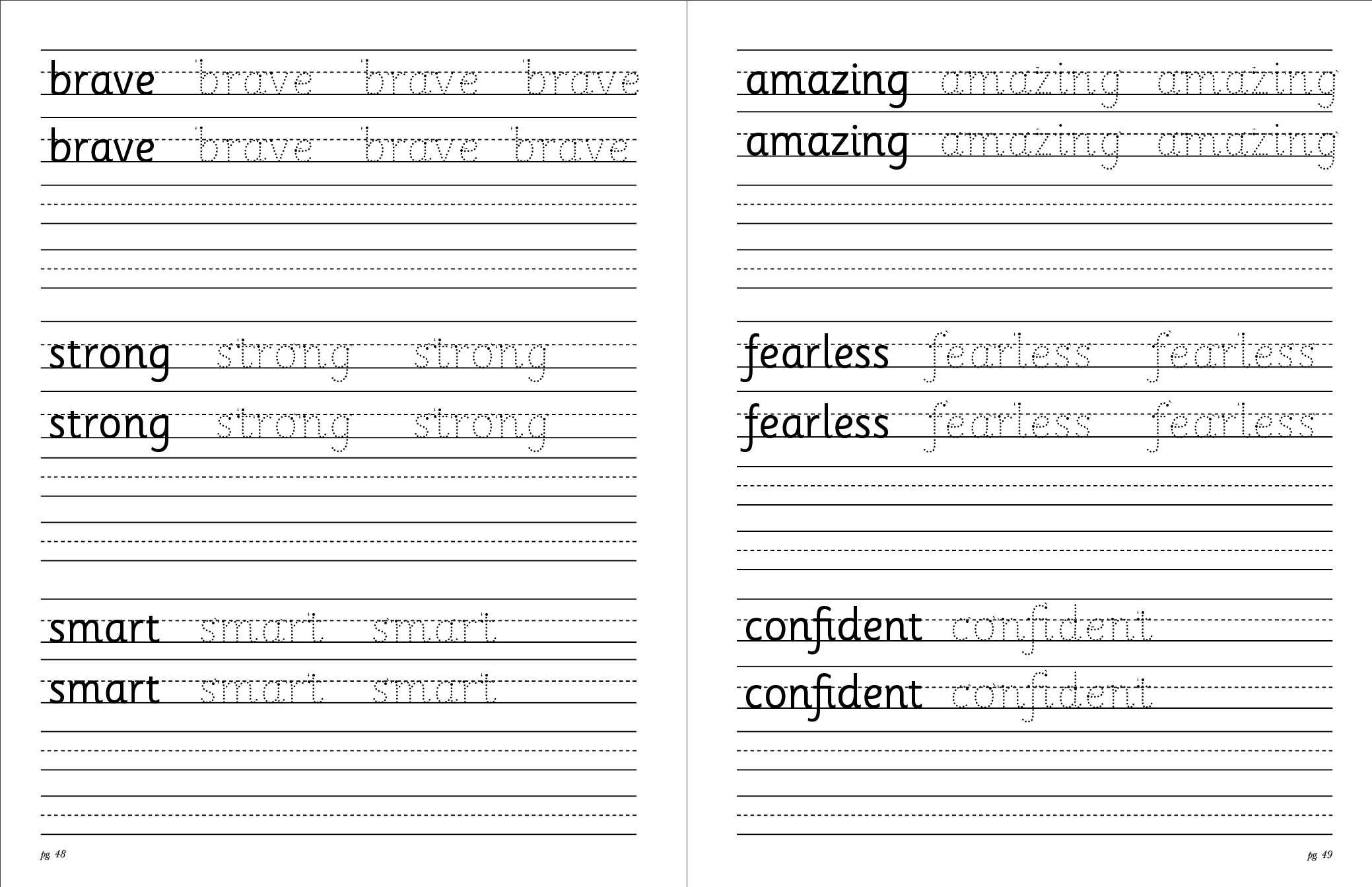 The Print Handwriting Workbook For Teens Modern Kid Press