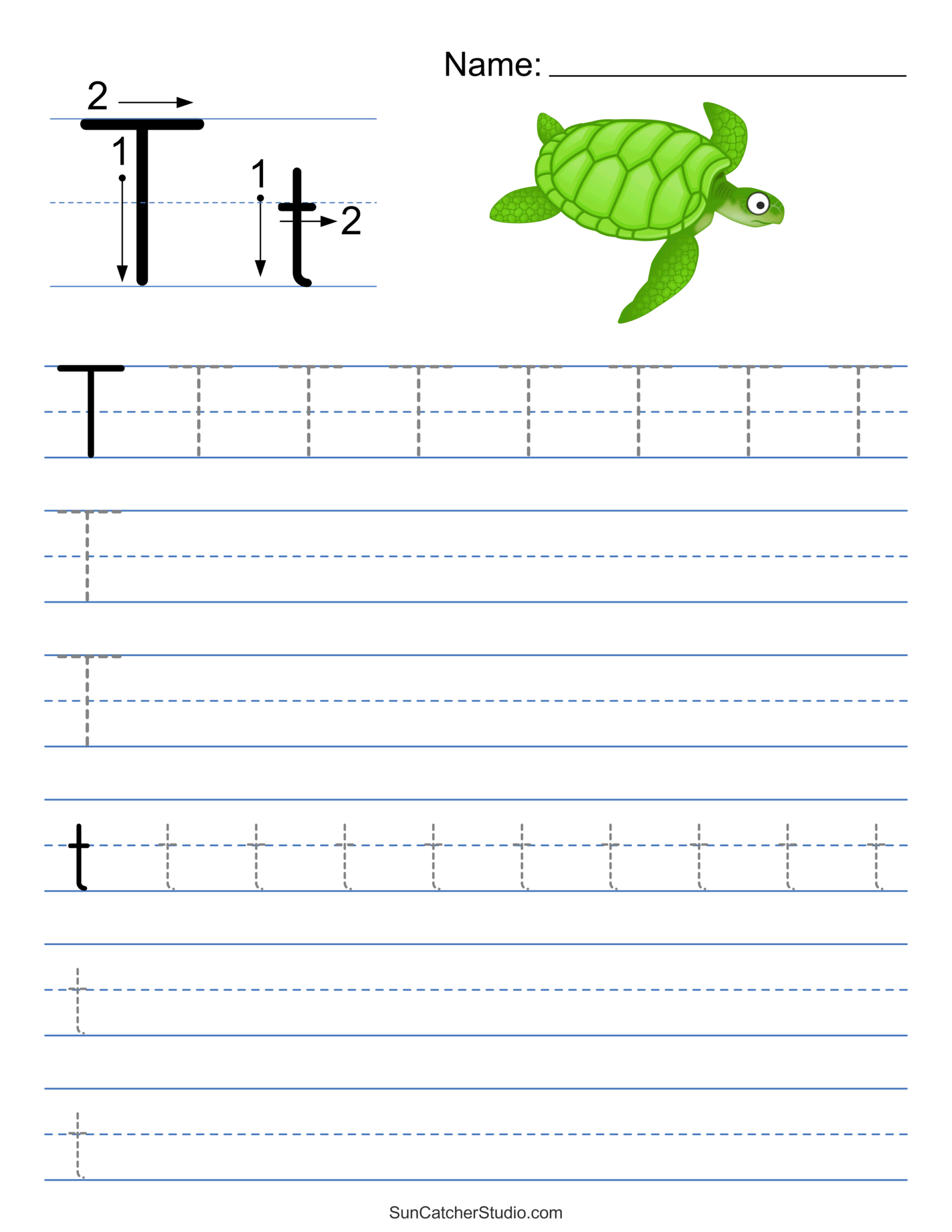 Tracing Alphabet Letters Printable Handwriting Worksheets DIY Worksheets Library