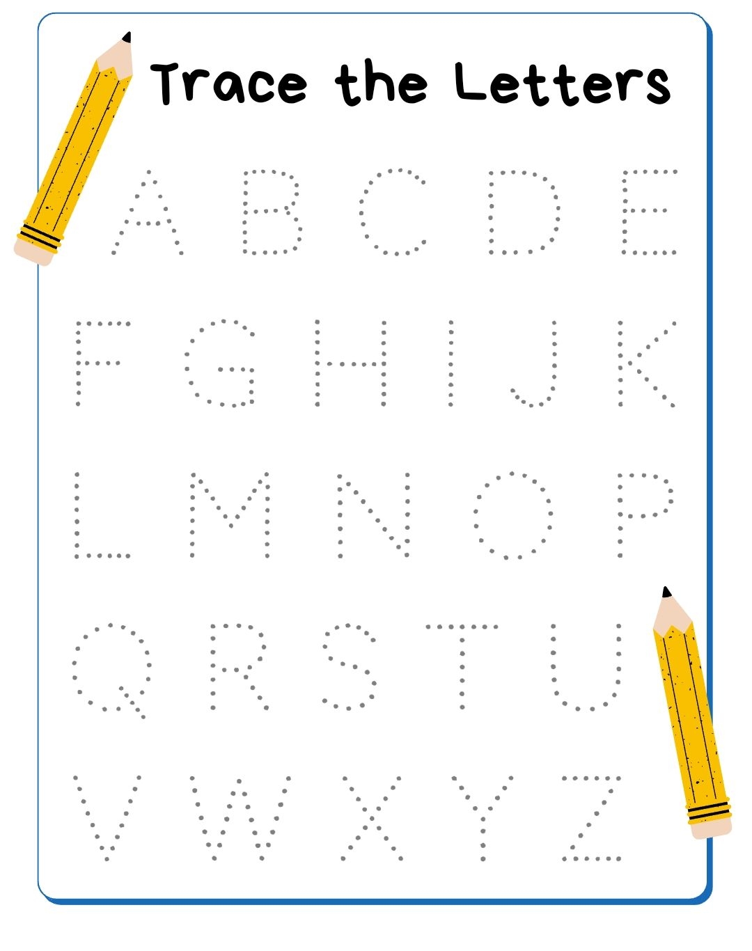 handwriting worksheets tracing