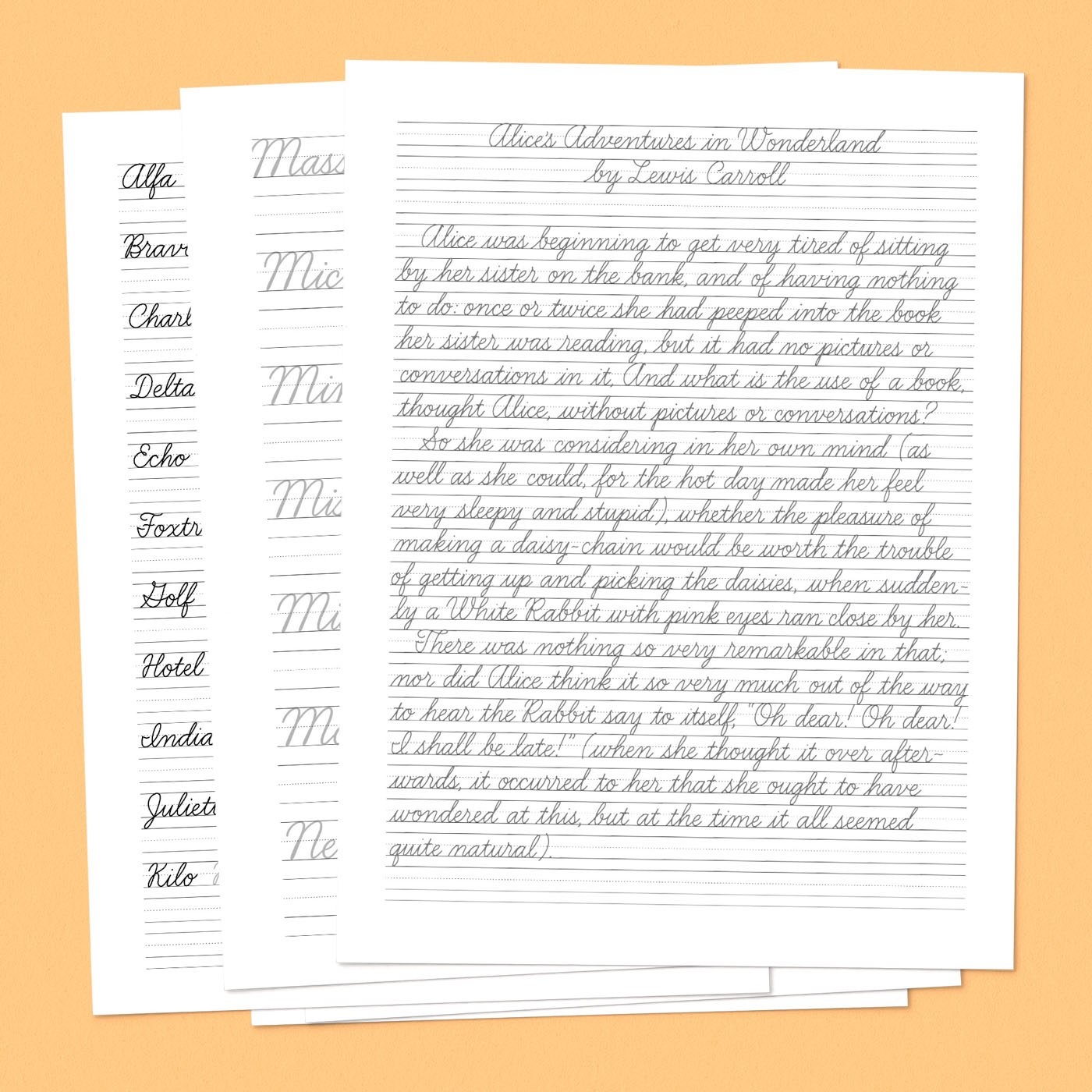 Worksheet Pack A TAS Modern Cursive Font Writeboards Worksheets Library