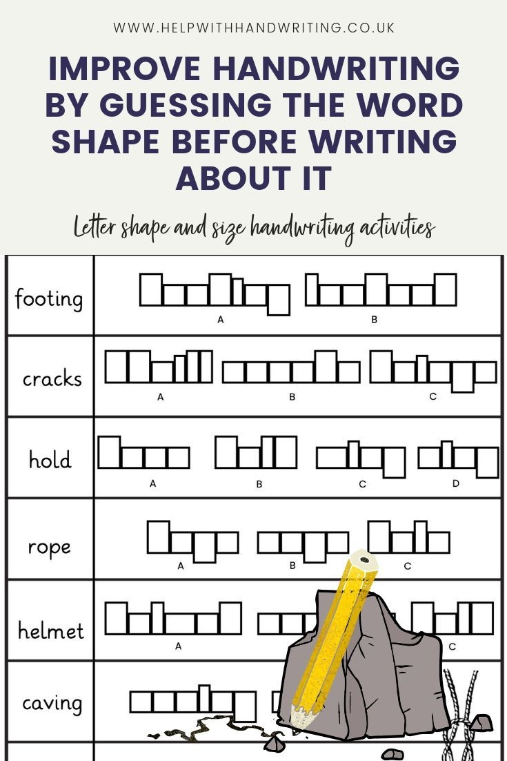 Writing Exercises For Kids Handwriting Handwriting