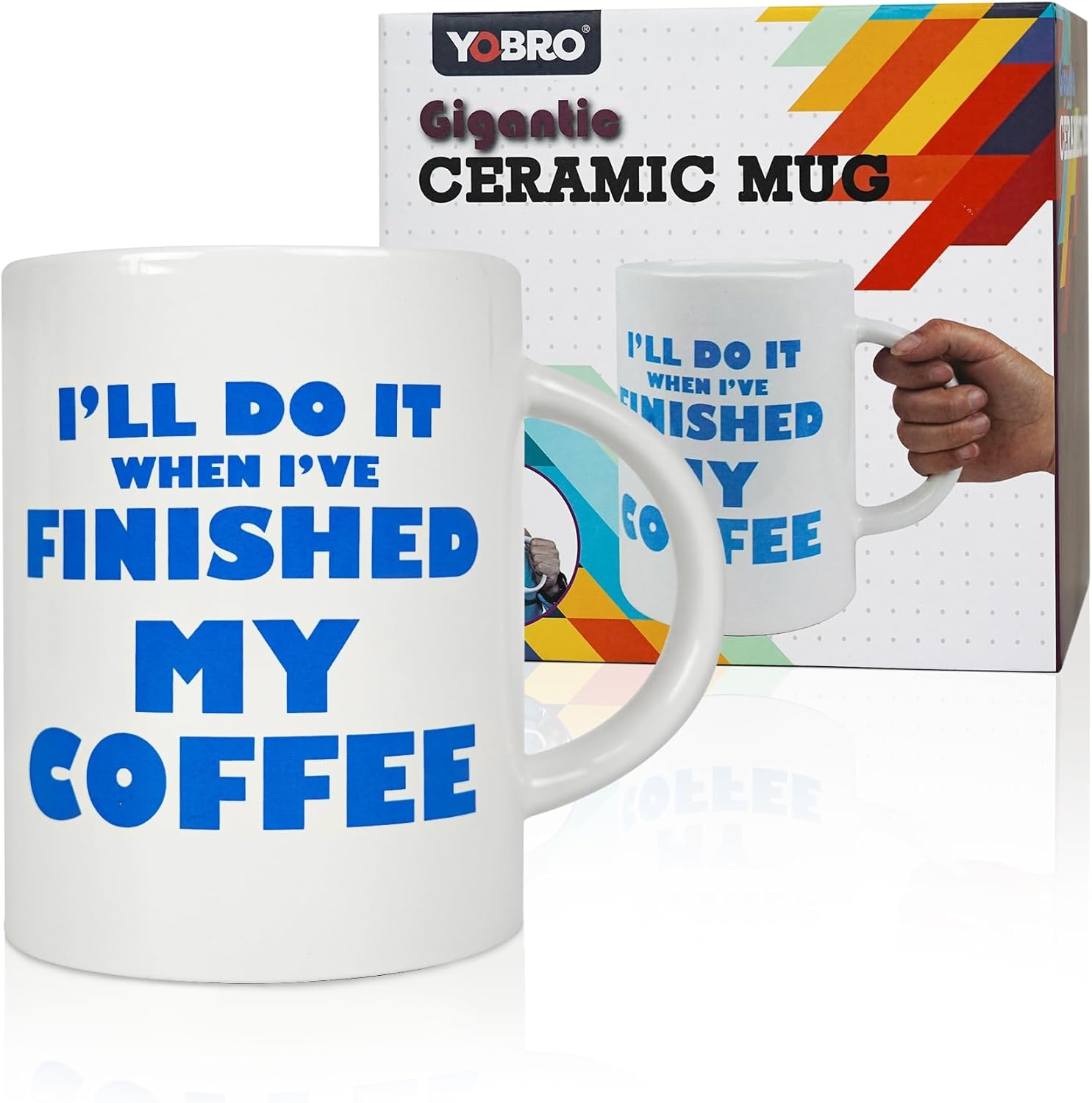 YOBRO 67 Oz Extra Large Coffee Mug Giantic Ceramic Jamaica Ubuy