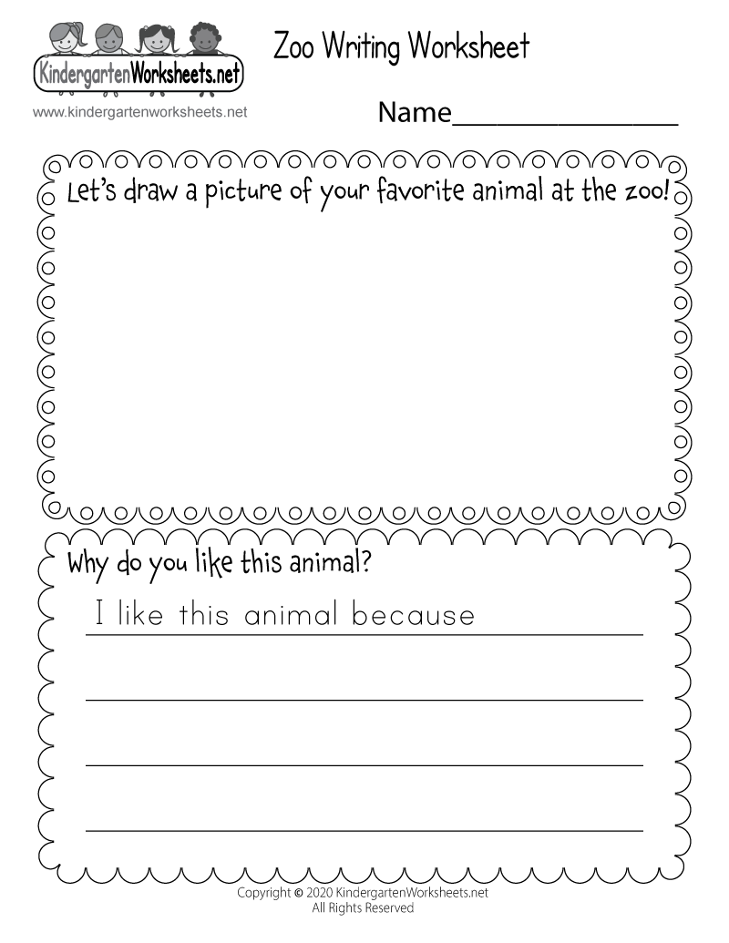 Zoo Writing Worksheet Free Printable Digital PDF Zoo Writing Worksheet Free Printable Digital PDF